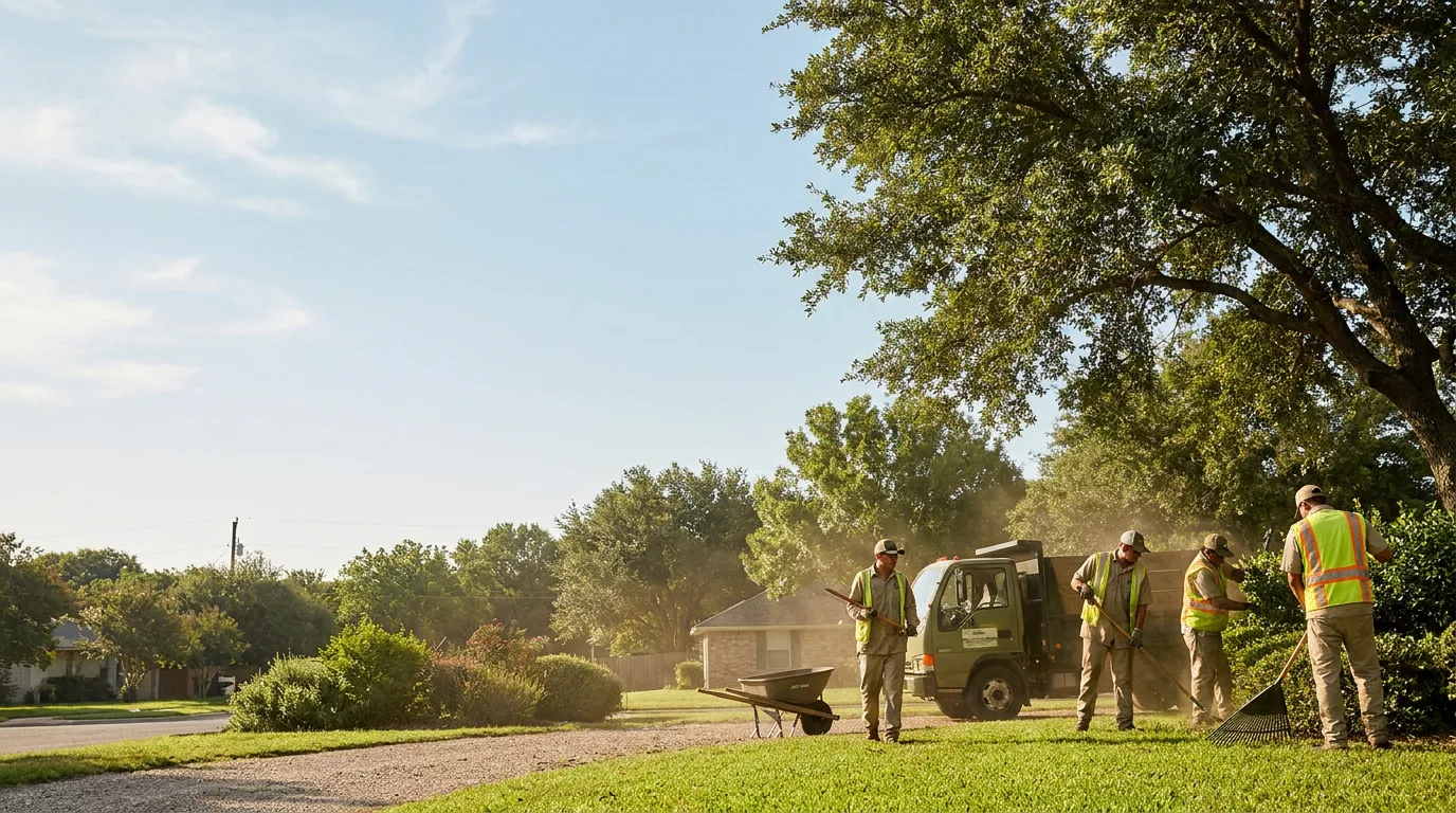 Landscaping in Iola, TX near me